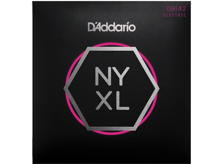 D'addario NYXL 09-42 El.Gitar strenger (009-042) 